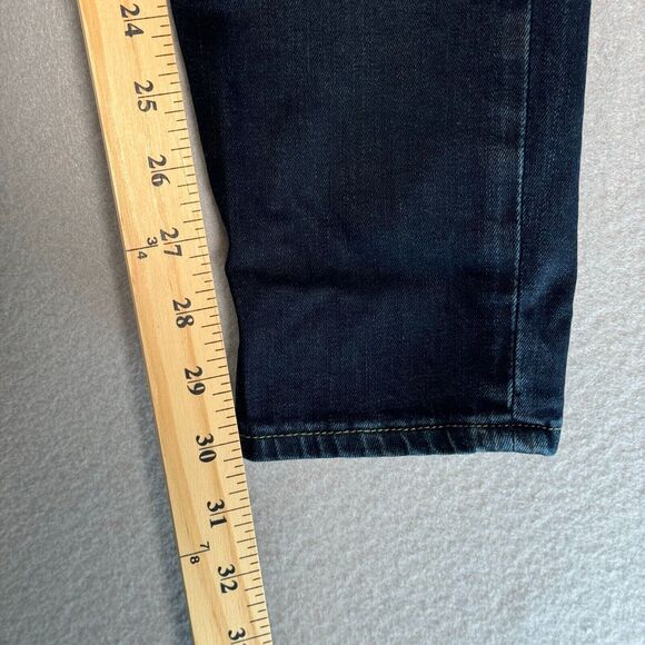 Lucky Brand Jeans‎ Womens 6/28 Blue Brooke Skinny Dark Mid Rise Stretch Denim - Picture 8 of 12